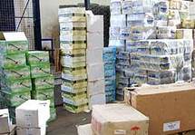 حجز كمية من السلع المهربة في الناظور حجز كمية من السلع المهربة في الناظور