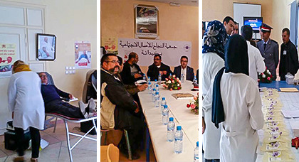 مشاركة حوالي 160 متبرع في حملة التبرع بالدم باركـمان مشاركة حوالي 160 متبرع في حملة التبرع بالدم باركـمان