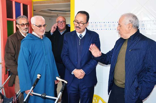 الناظور أول محطة في برنامج سعيد الفكاك رئيس مؤسسة الحسن الثاني للأعمال الإجتماعية