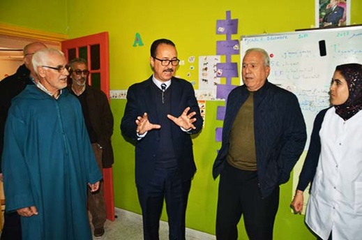 الناظور أول محطة في برنامج سعيد الفكاك رئيس مؤسسة الحسن الثاني للأعمال الإجتماعية