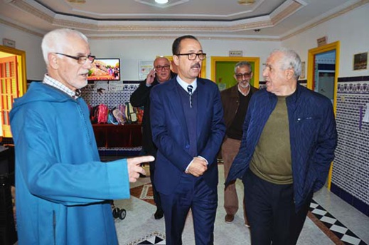 الناظور أول محطة في برنامج سعيد الفكاك رئيس مؤسسة الحسن الثاني للأعمال الإجتماعية