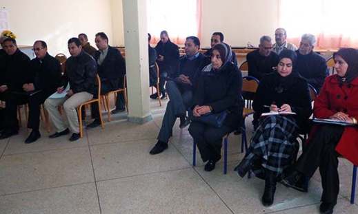 تدبير جمعيات دعم مدرسة النجاح موضوع لقاء تأطيري لمجموعة الجماعات المهنية أزرو همار