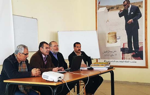 تدبير جمعيات دعم مدرسة النجاح موضوع لقاء تأطيري لمجموعة الجماعات المهنية أزرو همار