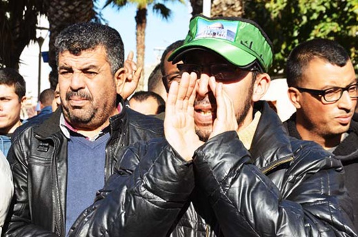 ساكنة الناظور تتضامن مع الفلسطينيين وترفض القرار  الجائر للرئيس الأمريكي 