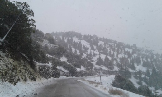 بالفيديو.. تساقطات ثلجية مهمة تغطي مناطق عدة باقليم الحسيمة بالفيديو.. تساقطات ثلجية مهمة تغطي مناطق عدة باقليم الحسيمة