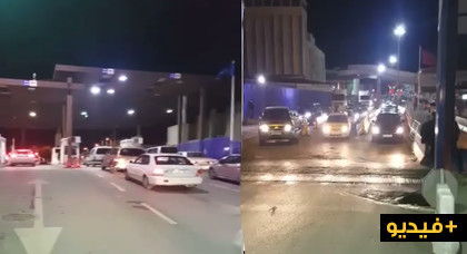 فيديو يكشف "سلاسة" المرور من معبر بني نصار بعد إبعاد سيارات ممتهني التهريب المعيشي عنه