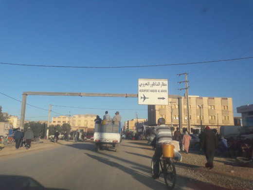 فوضى عارمة ترافق تنقيل السوق الأسبوعي للعروي الى جماعة بني وكيل