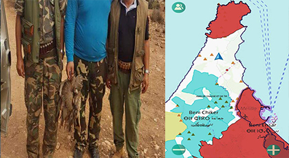 قناصون يستغلون محمية تابعة للمياه والغابات نواحي بني شيكار
