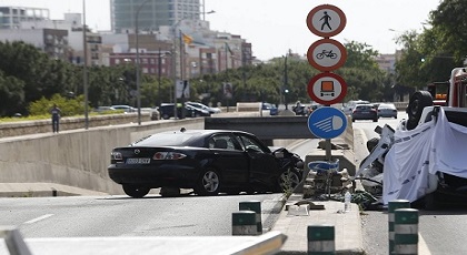 سائق مغربي مخمور يتسبب في دهس راجلين ويخلق الذعر وسط المواطنين بإسبانيا