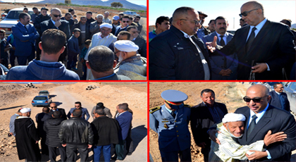 عامل إقليم الدريوش يحل بجماعتي أولاد بوبكر و عين زورة في زيارة ميدانية للدواوير النائية عامل إقليم الدريوش يحل بجماعتي أولاد بوبكر و عين زورة في زيارة ميدانية للدواوير النائية