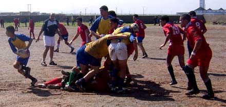 ج أركمان للريكبي تهزم الاتحاد الفاسي وتنعش حظوظها للتأهل للبطولة الممتازة ج أركمان للريكبي تهزم الاتحاد الفاسي وتنعش حظوظها للتأهل للبطولة الممتازة