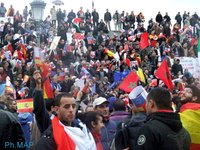 تغطية خاصة: الآلاف من المغاربة يحتشدون بغرناطة للتعبير عن دعمهم لمقترح الحكم الذاتي تغطية خاصة: الآلاف من المغاربة يحتشدون بغرناطة للتعبير عن دعمهم لمقترح الحكم الذاتي