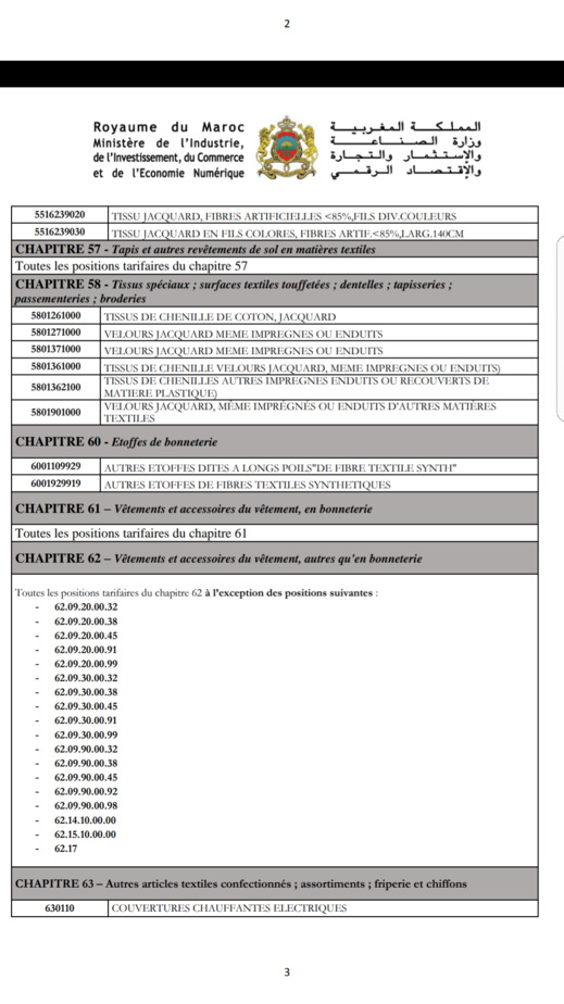 الحكومة تفرض زيادات ضريبية على مستوردي منتوجات الألبسة المصنعة بتركيا الحكومة تفرض زيادات ضريبية على مستوردي منتوجات الألبسة المصنعة بتركيا