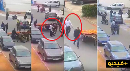 فيديو خطير.. قائد يعنف بائعا متجولا بواسطة "هراوة" ويسحله بطريقة مهينة فيديو خطير.. قائد يعنف بائعا متجولا بواسطة "هراوة" ويسحله بطريقة مهينة