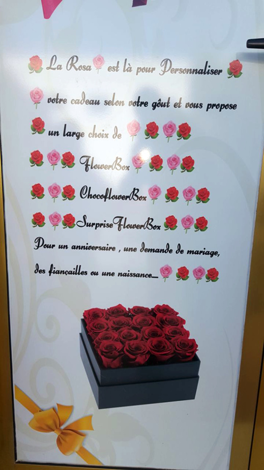 افتتاح محل لاروصا لبيع و تنسيق الورود بالناظور افتتاح محل لاروصا لبيع و تنسيق الورود بالناظور