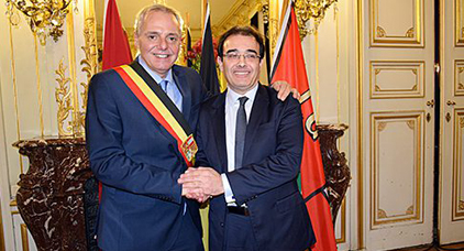 الوزيرالمكلف بالجالية المغربية يجري مباحثات مع مسؤولين بلجيكيين الوزيرالمكلف بالجالية المغربية يجري مباحثات مع مسؤولين بلجيكيين