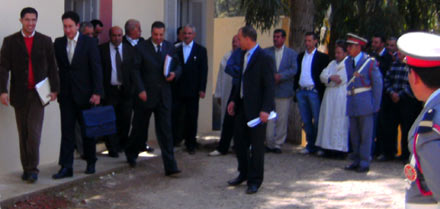 عامل إقليم الدريوش في زيارة تفقدية لإجرمواس عامل إقليم الدريوش في زيارة تفقدية لإجرمواس