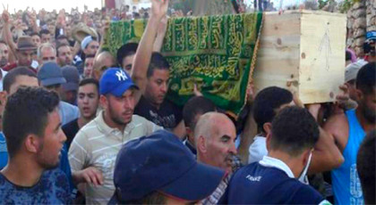 الحسيمة.. السجن 10 سنوات لمتهمين جرى اعتقالهم على خلفية جنازة "عماد العتابي" الصيف الماضي