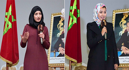 مغربيتان تشاركان في مسابقة ملكة جمال المحجبات مغربيتان تشاركان في مسابقة ملكة جمال المحجبات