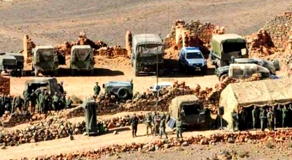 المغرب يستنفر الأجهزة العسكرية بالحدود مع الجزائر ويعتزم إحداث 10 مراكز متطورة للمراقبة لهذا السبب المغرب يستنفر الأجهزة العسكرية بالحدود مع الجزائر ويعتزم إحداث 10 مراكز متطورة للمراقبة لهذا السبب