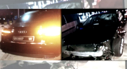 بالصور.. هكذا تحولت سيارة الأمين العام للحركة الشعبية الفاخرة بعد الإعتداء عليه بالطريق السيار بالصور.. هكذا تحولت سيارة الأمين العام للحركة الشعبية الفاخرة بعد الإعتداء عليه بالطريق السيار