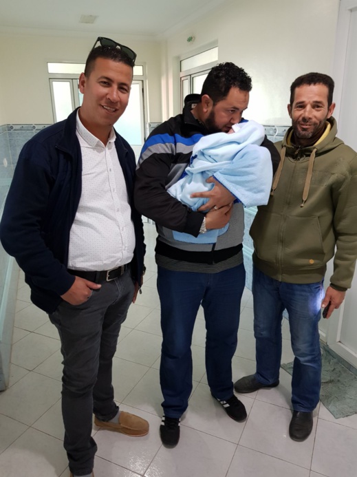 تهنئة لأسرة كريم الركراكي بمناسبة ازدياد فراشه بمولود ذكر