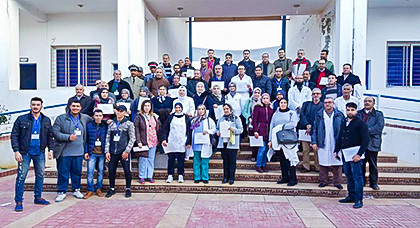 بني أنصار.. حملة طبية مجانية متعددة التخصصات تستهدف حوالي 3200 شخص بني أنصار.. حملة طبية مجانية متعددة التخصصات تستهدف حوالي 3200 شخص