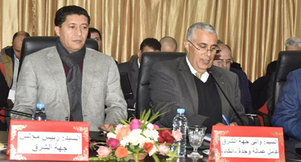 المدير العام للجمارك و رئيس جهة الشرق يجتمعان بالناظور لحل مشاكل ميناء بني انصار المدير العام للجمارك و رئيس جهة الشرق يجتمعان بالناظور لحل مشاكل ميناء بني انصار