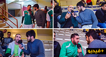 من قلب القاعة المغطاة.. هكذا تكون الأجواء خلال مباريات هلال الناظور لكرة اليد من قلب القاعة المغطاة.. هكذا تكون الأجواء خلال مباريات هلال الناظور لكرة اليد