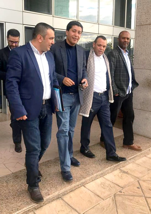 بعيوي وأعضاء ائتلاف مستثمري الناظور يجتمعون بالمدير العام للجمارك حول تطوير الحركة الاقتصادية بالجهة بعيوي وأعضاء ائتلاف مستثمري الناظور يجتمعون بالمدير العام للجمارك حول تطوير الحركة الاقتصادية بالجهة