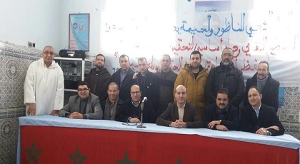 نقابيون وأطر بنكية يناقشون "قضايا الشغل بالمغرب بين الممارسة، التشريع والقضاء" بالناظور نقابيون وأطر بنكية يناقشون "قضايا الشغل بالمغرب بين الممارسة، التشريع والقضاء" بالناظور