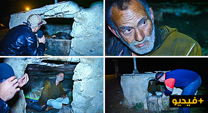 مأساة: رجل طاعن وأبكم يعيش حياة "بهيمية" داخل كوخ قصديري من مترين في خلاء قرية أركمان