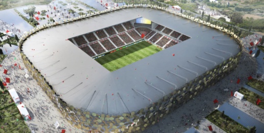 تعرفوا على تصميم ملعب الناظور وملاعب المدن الأخرى التي سيتم إنجازها لاستضافة المونديال تعرفوا على تصميم ملعب الناظور وملاعب المدن الأخرى التي سيتم إنجازها لاستضافة المونديال