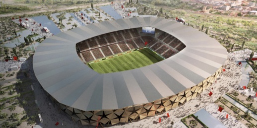 تعرفوا على تصميم ملعب الناظور وملاعب المدن الأخرى التي سيتم إنجازها لاستضافة المونديال تعرفوا على تصميم ملعب الناظور وملاعب المدن الأخرى التي سيتم إنجازها لاستضافة المونديال