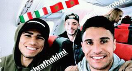 الدوليون الريفيون في طريقهم لمعسكر المنتخب الوطني استعدادا لودية صربيا الدوليون الريفيون في طريقهم لمعسكر المنتخب الوطني استعدادا لودية صربيا