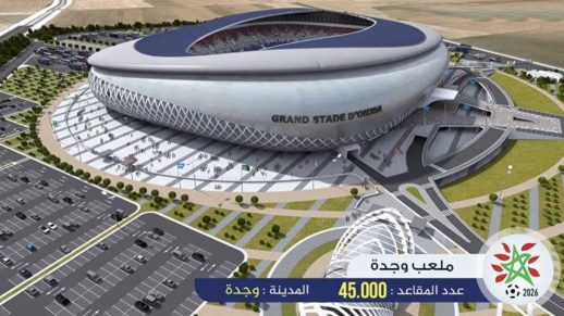 ترشح المغرب لمونديال 2026 ينتصر للناظور ويمنحه ملعبا أكبر من الذي خصصه لوجدة ترشح المغرب لمونديال 2026 ينتصر للناظور ويمنحه ملعبا أكبر من الذي خصصه لوجدة