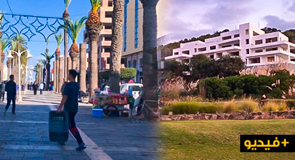 شاهدوا... جولة حول كورنيش الناظور و أهم المعالم السياحية بالمدينة 
