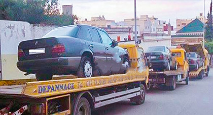 درك سلوان يحجز 10 سيارات فاخرة "ريفولي" في ظرف أسبوع درك سلوان يحجز 10 سيارات فاخرة "ريفولي" في ظرف أسبوع