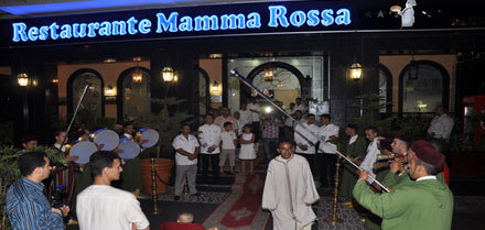 إفتتاح مطعم " ماما روسا " في إحتفال بهيج بمدخل مدينة الناظور