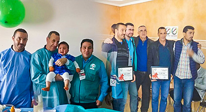 فدرالية الكرامة تبصم على إعذار جماعي ناجح لفائدة أطفال الأسر المعوزة بإقليم الناظور