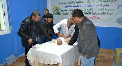 أسر معوزة تستفيد من حملة "ختان جماعية للأطفال" ببوعرك نواحي الناظور