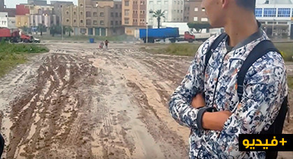 التساقطات المطرية تغرق مدينة بني انصار.. والساكنة تستنكر "لامبالاة" المسؤولين