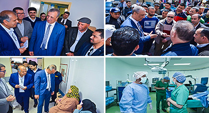 عامل الحسيمة يزور المستشفى الإقليمي ويتفقد شارعا وسط المدينة إعدادا لتهيئته عامل الحسيمة يزور المستشفى الإقليمي ويتفقد شارعا وسط المدينة إعدادا لتهيئته