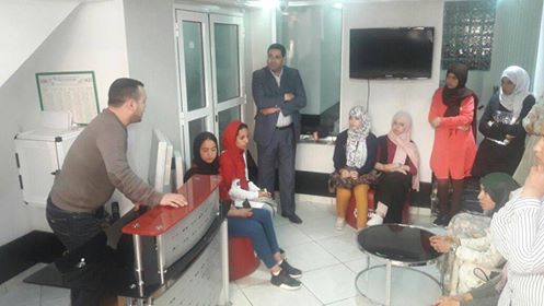 تلاميذ ثانوية الفيض التأهيلية بالناظور في زيارة دراسية للموقع الاخباري ناظورسيتي و دار التكافل الاجتماعي
