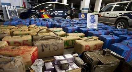 تفكيك شبكة لتهريب المخدرات باسبانيا وضبط أكثر من 3 أطنان من الحشيش القادم من الريف تفكيك شبكة لتهريب المخدرات باسبانيا وضبط أكثر من 3 أطنان من الحشيش القادم من الريف