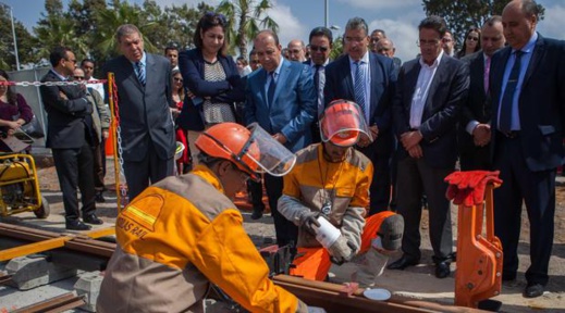 بالصور.. مدير مارتشيكا سعيد زارو يترأس الاحتفال بـ"أول لحام للسكة" بالرباط بالصور.. مدير مارتشيكا سعيد زارو يترأس الاحتفال بـ"أول لحام للسكة" بالرباط