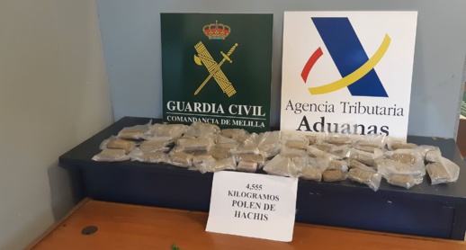 اعتقال أربعيني في مليلية حاول تهريب كمية مهمة من الحشيش المغربي إلى فرنسا اعتقال أربعيني في مليلية حاول تهريب كمية مهمة من الحشيش المغربي إلى فرنسا