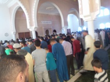 أبرشان يشارك في إفتتاح أكبر مسجد بجماعة إعزانن أبرشان يشارك في إفتتاح أكبر مسجد بجماعة إعزانن