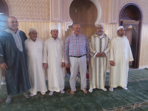 أبرشان يشارك في إفتتاح أكبر مسجد بجماعة إعزانن 