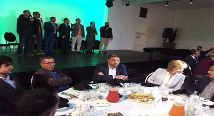 سفارة المملكة المغربية ببلجيكا و ذوقية اللوكسمبورغ تقيم حفل إفطار ببروكسيل.